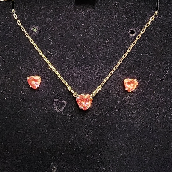 Authentic Swarovski Pink Heart Attract Set 518005 - Picture 8 of 8